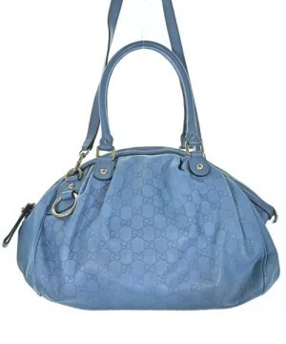 Gucci Guccissima Sukey Satchel embossed GG monogram ring charm